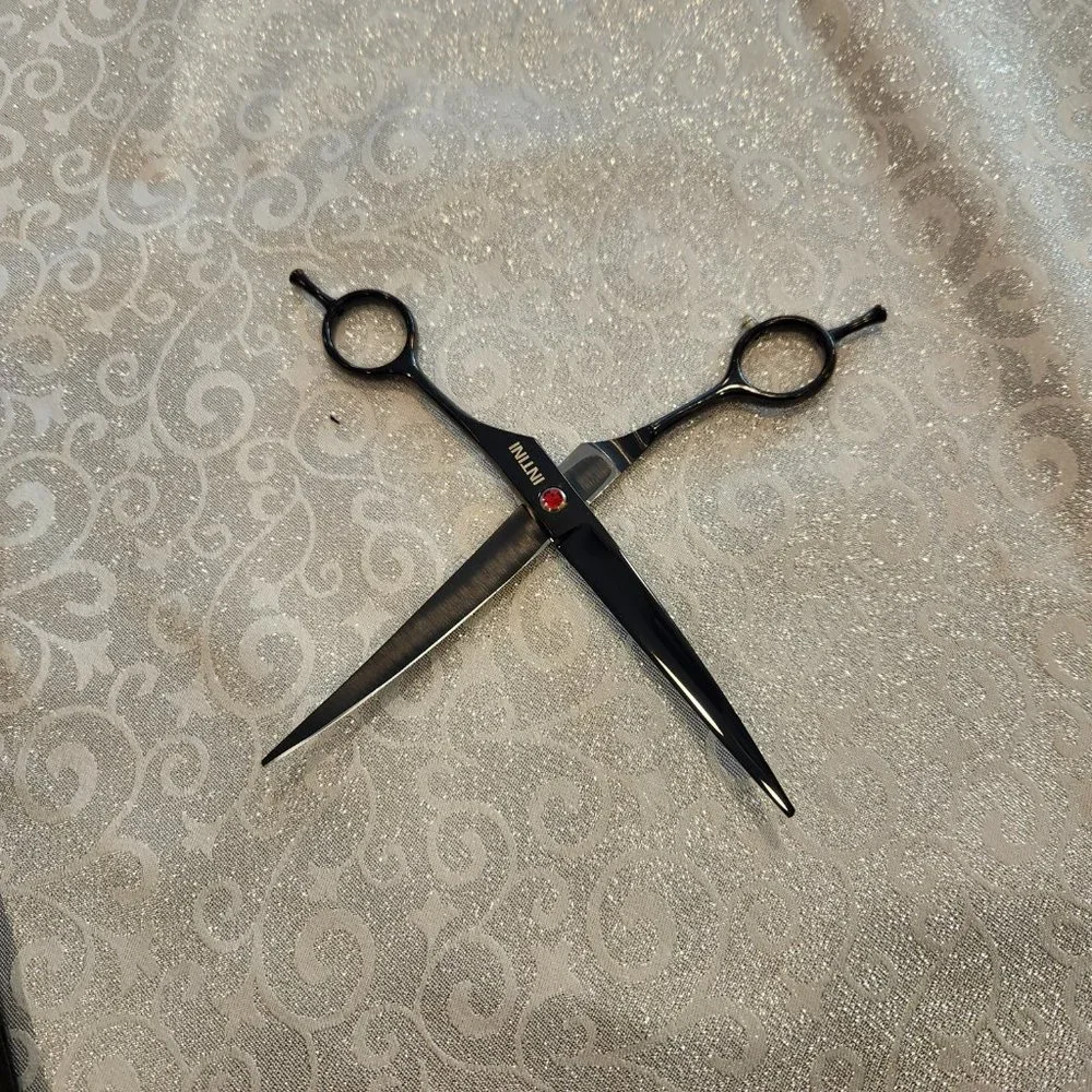 Intini Curved Grooming Scissors